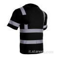 ANSI High Visibility Work T-shirt Shirt Sicurezza riflessiva